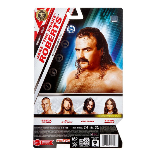 Jake The Snake Roberts - Wwe Basic Series 154