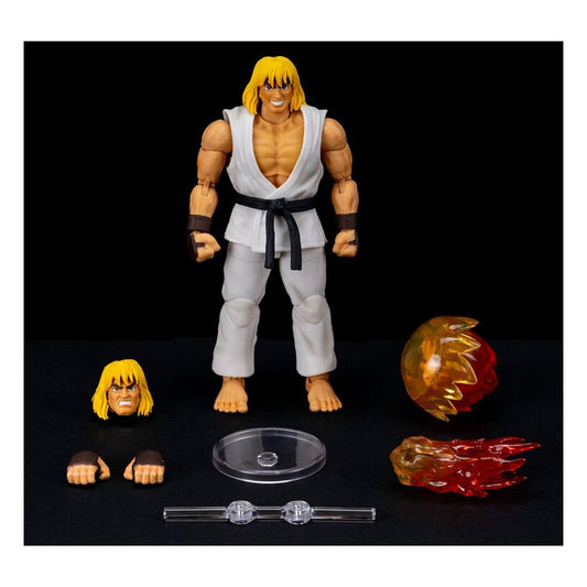 Ultra Street Fighter II Ken White 6-Inch Scale Action Figure