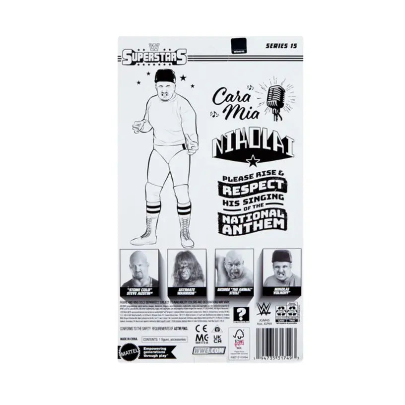 Nikolai Volkoff - Wwe Superstars Series 15 Basic Figure