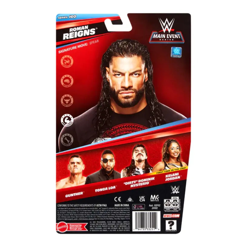 Roman Reigns - Wwe Basic Series 160 Figure
