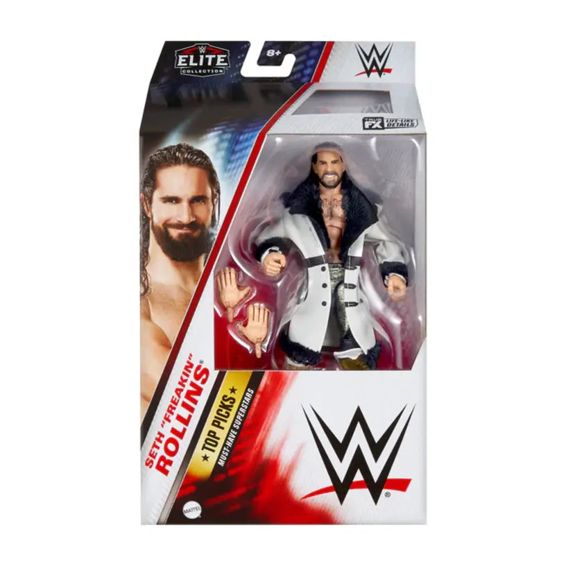 Seth Rollins - Wwe Elite Top Picks 2025 Wave 1 Figure – MashToys Seth Rollins - Wwe Elite Top Picks 2025 Wave 1 Figure – MashToys