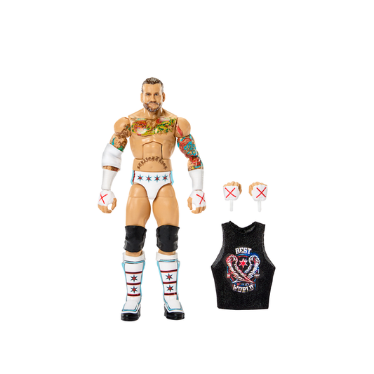 Cm Punk - Wwe Elite 121 Figure