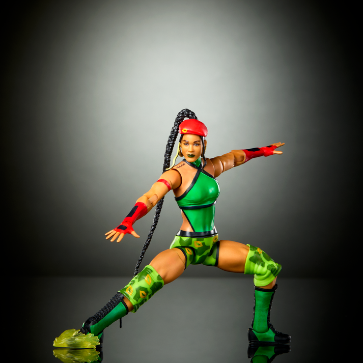 Bianca Belair As Cammy - Wwe X Street Fighter Elite Collection Series 2