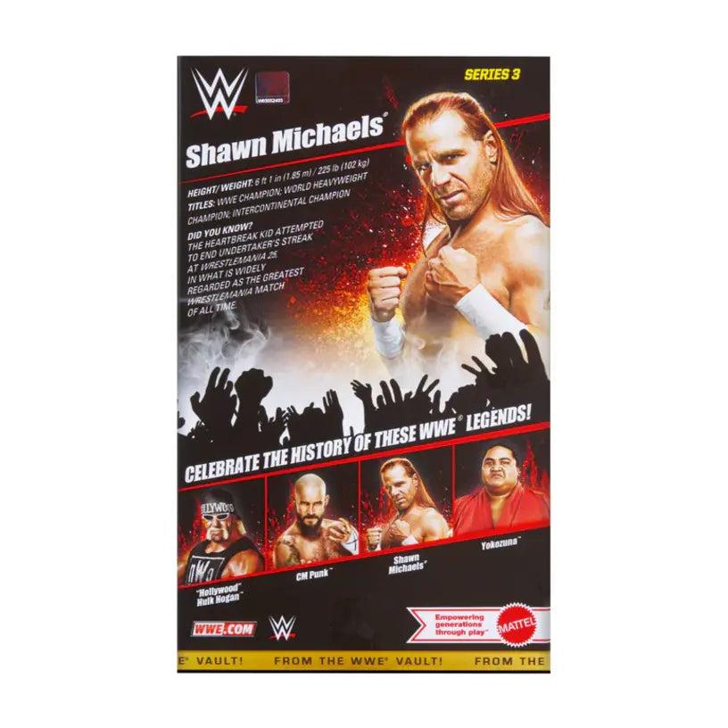 Shawn Michaels - Wwe Elite Vault Series 3 Figure