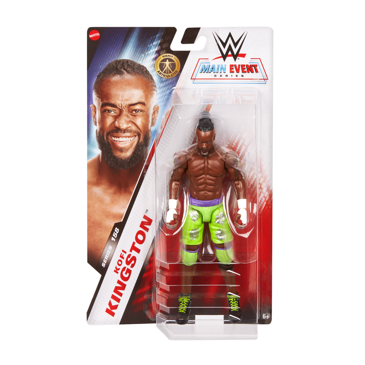 Kofi Kingston - Wwe Basic Series 158 Action Figure