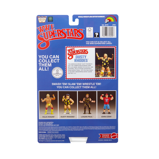 Dusty Rhodes Chase - Wwe Ljn Wwe Superstars Basic Series 1