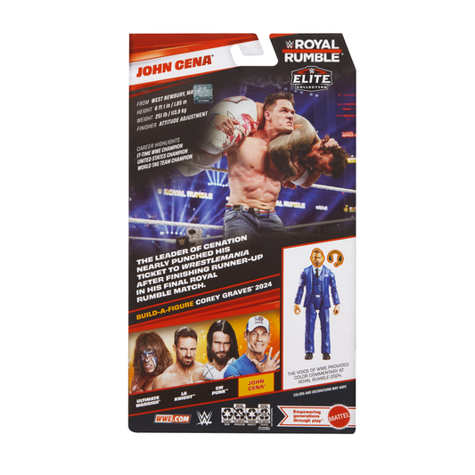 John Cena - Wwe Elite Royal Rumbe 2026 Figure