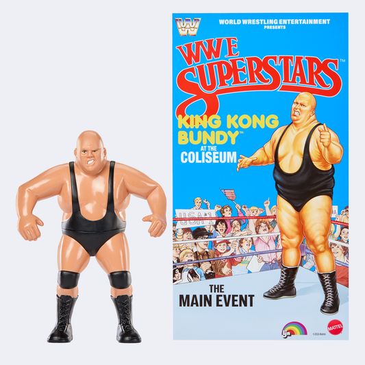 King Kong Bundy - Wwe Ljn Wwe Superstars Basic Series 2