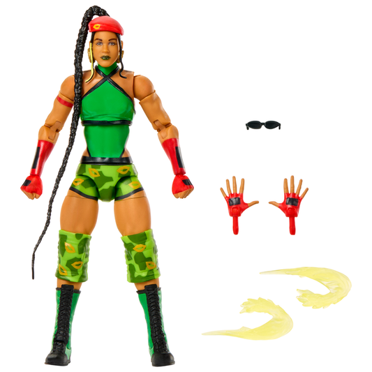 Bianca Belair As Cammy - Wwe X Street Fighter Elite Collection Series 2