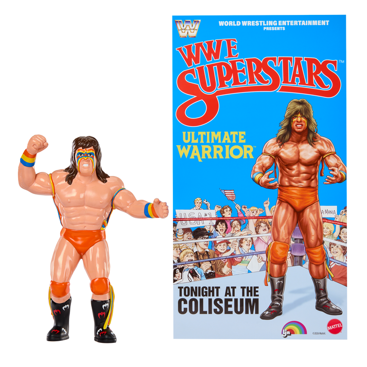 Ultimate Warrior - Wwe Ljn Wwe Superstars Basic Series 2