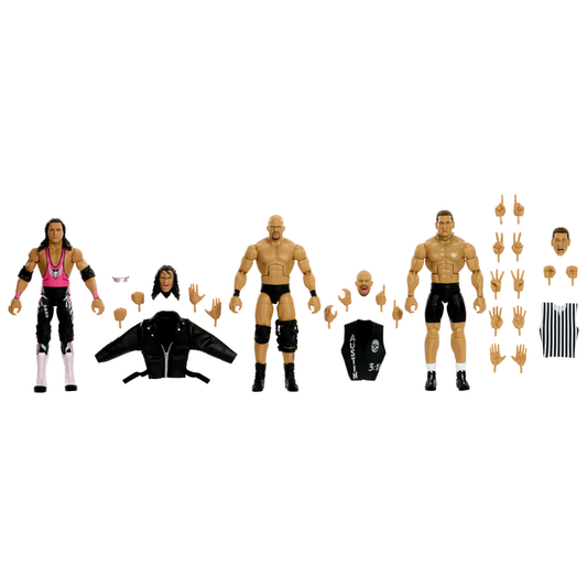 Submission Match 3 Pack - Wwe Elite Collection Wrestlemania 13