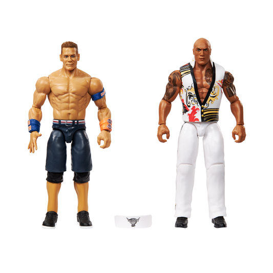Final Boss The Rock Vs John Cena - Wwe Basic Championship Showdown Series 23