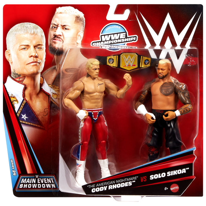 Cody Rhodes Vs Solo Sikoa - Wwe Basci Championship Showdown Series 24