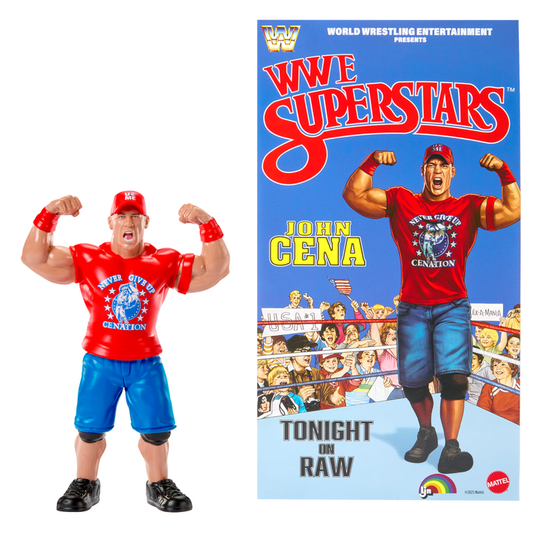 John Cena - Wwe Ljn Wwe Superstars Basic Series 1