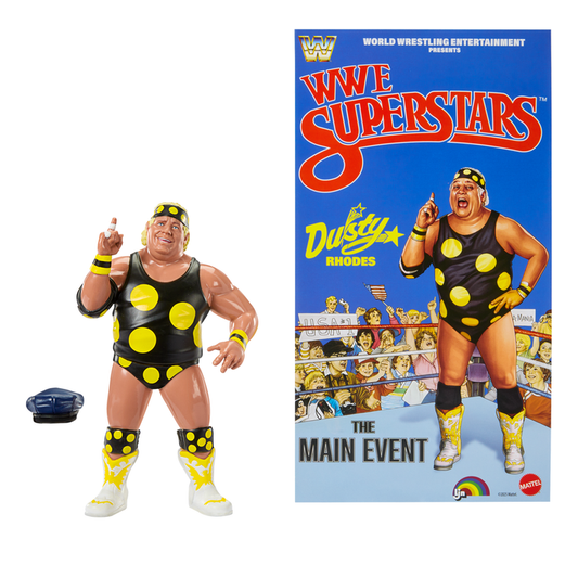 Dusty Rhodes - Wwe Ljn Wwe Superstars Basic Series 1