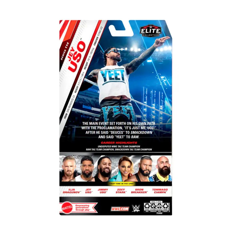 Jey Uso Chase - Wwe Elite 114 Figure