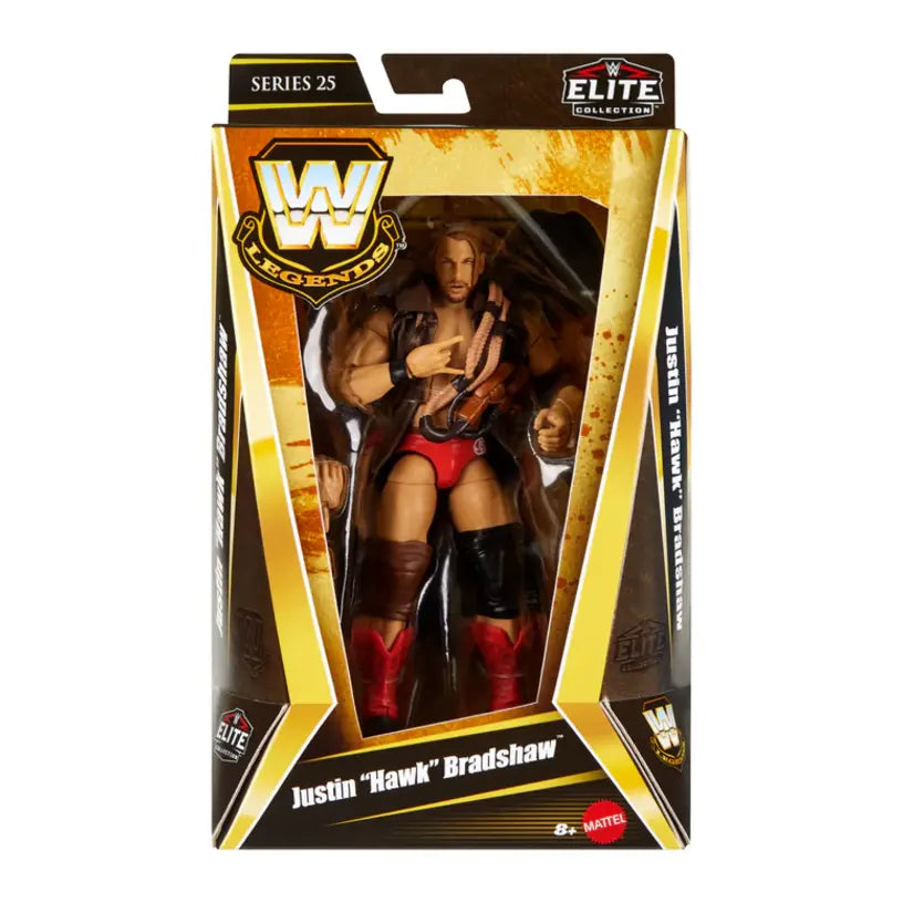 Justin Hawk Bradshaw - Wwe Elite Legends 25 Figure