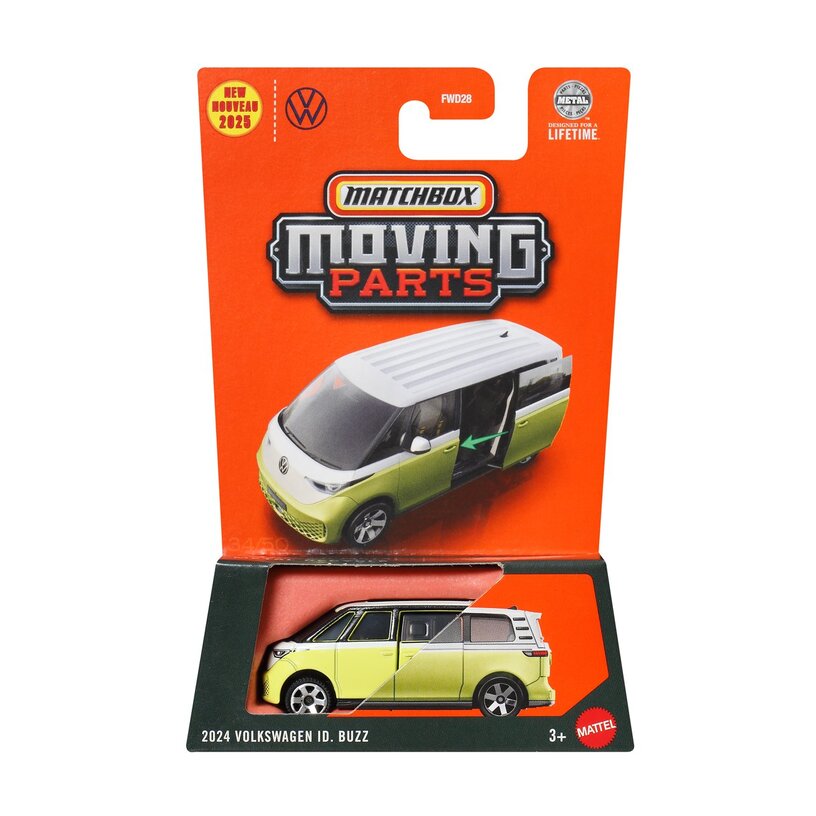 2024 Volkswagen Id Buzz Matchbox Moving Parts 958H