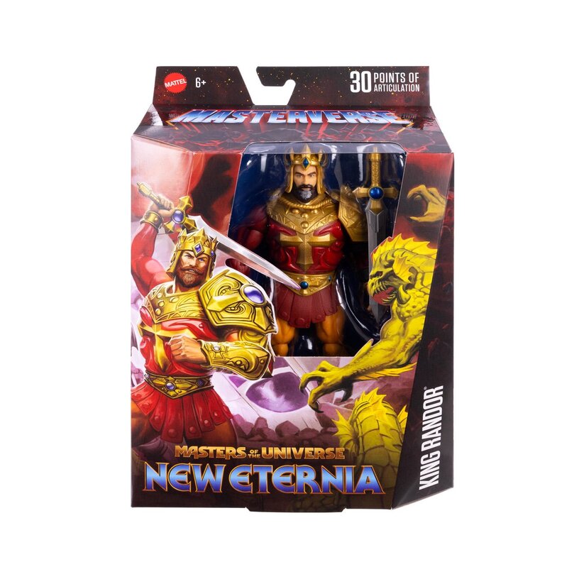 King Randor New Eternia - Motu Masterverse Masters Of The Universe Wave 16