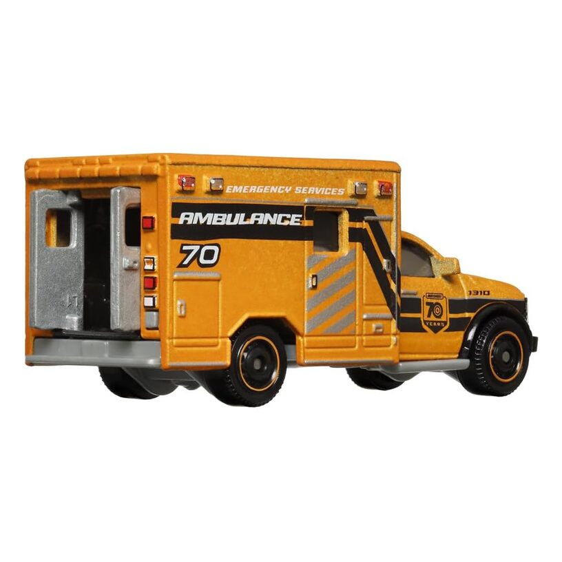 2019 Ram Ambulance Matchbox Moving Parts 70 Years Special Edition