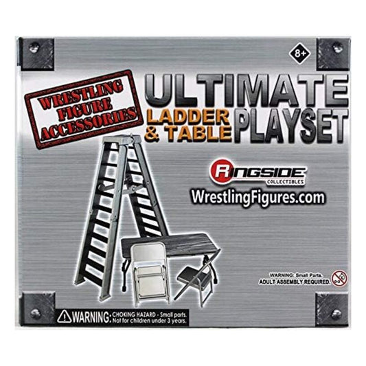 Wwe Ultimate Ladder Table And Chair Accessories Pack Silver