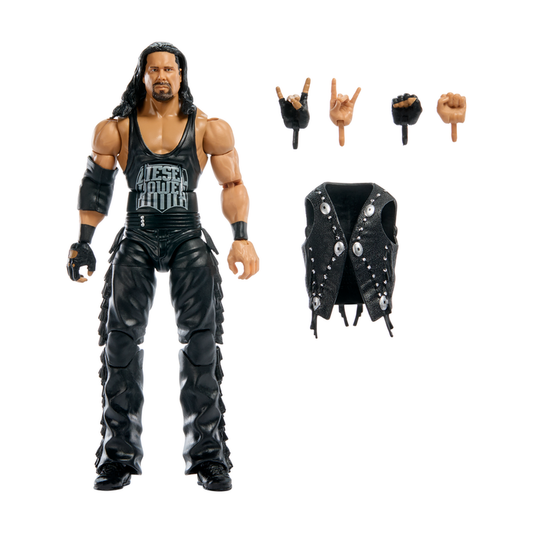 Diesel - Wwe Elite Legends Series 28 - Full unboxed figure on white
