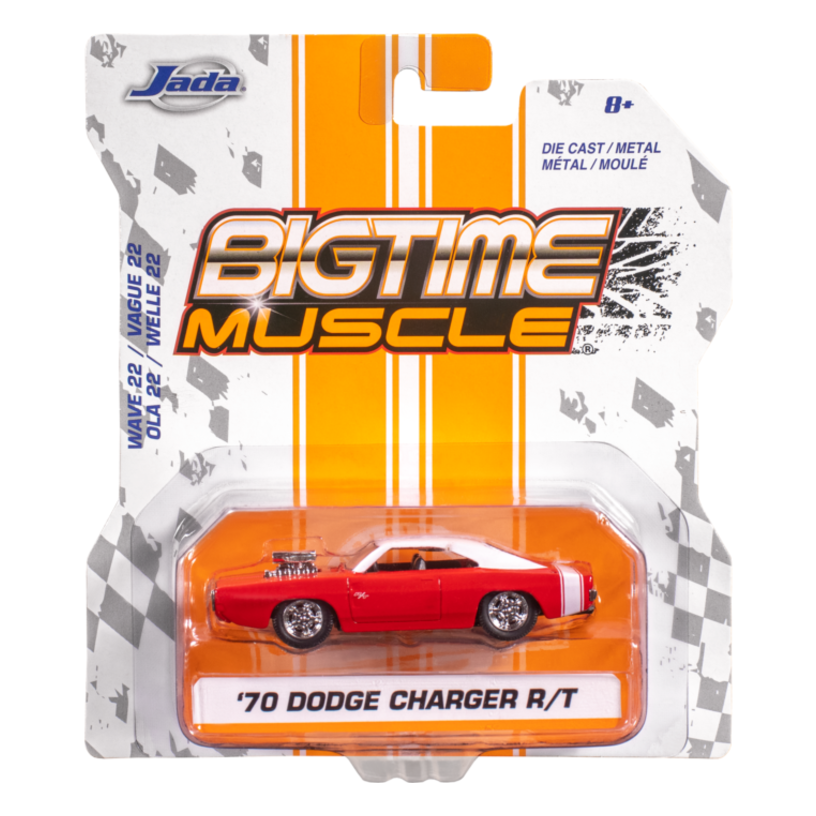 1970 Dodge Charger R/T Jada Bigtime Muscle Vehicle Wave 22