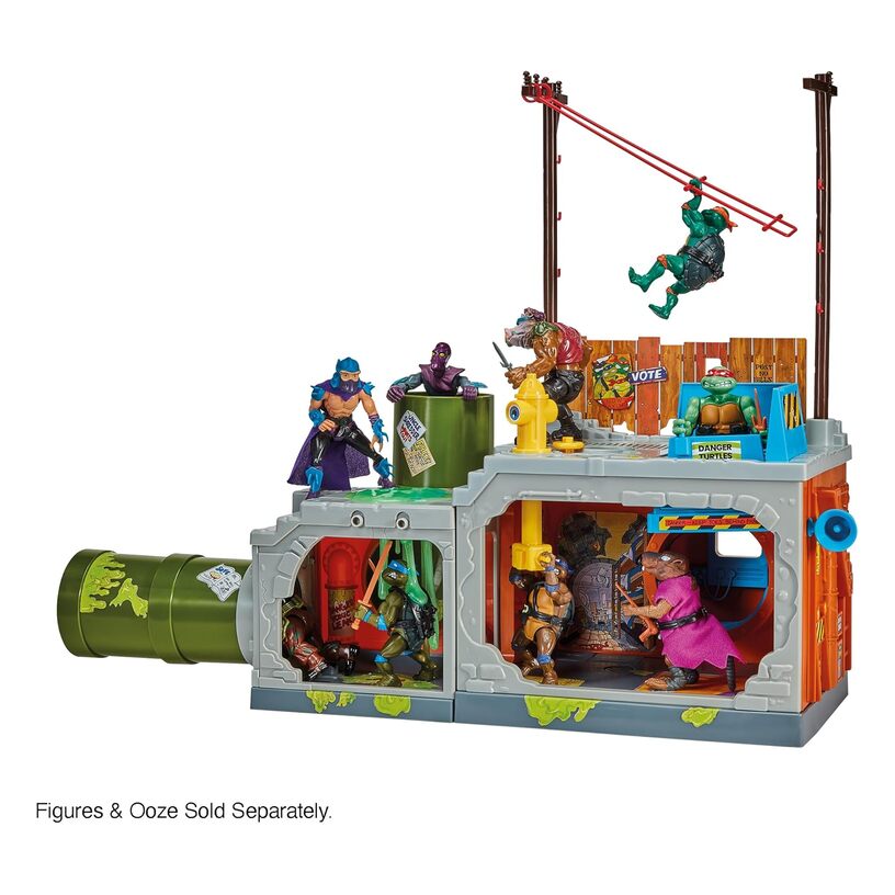 Tmnt Classic Secret Sewer Pipe Playset