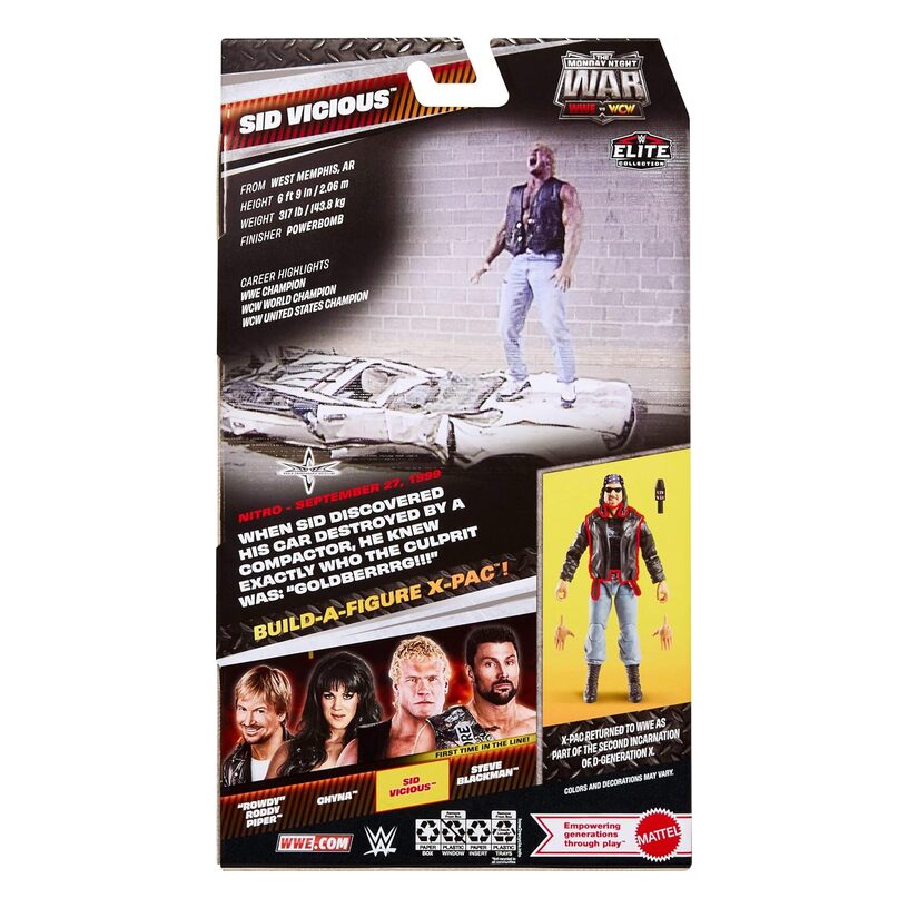 Sid Vicious - Wwe Elite Collection Monday Night War Series 10