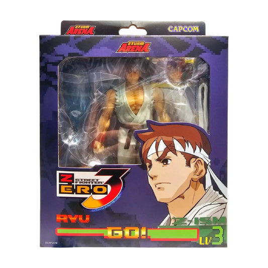 Ryu - Storm Arena - user-supplied Street Fighter Zero 3 packaging on white