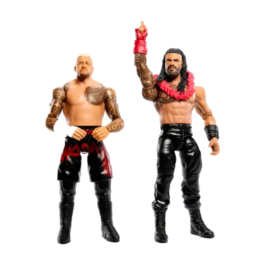 Roman Reigns & Solo Sikoa Wwe Championship Showdown Series 29 Action Figure 2-Pack - complete unboxed product on white