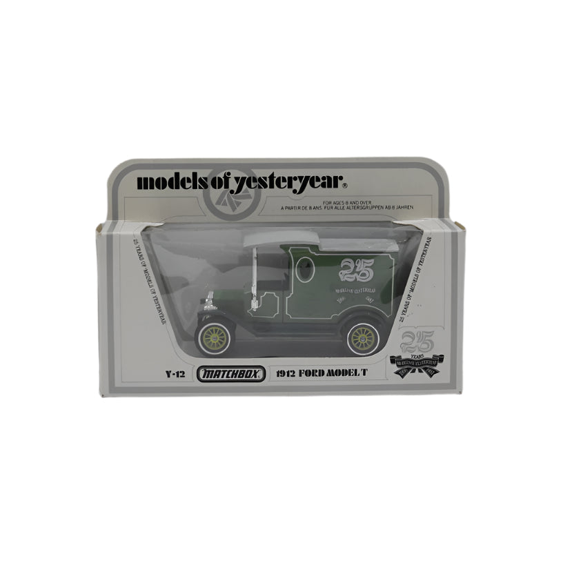 Matchbox Models Of Yesteryear 1912 Ford Model T 25 Years
