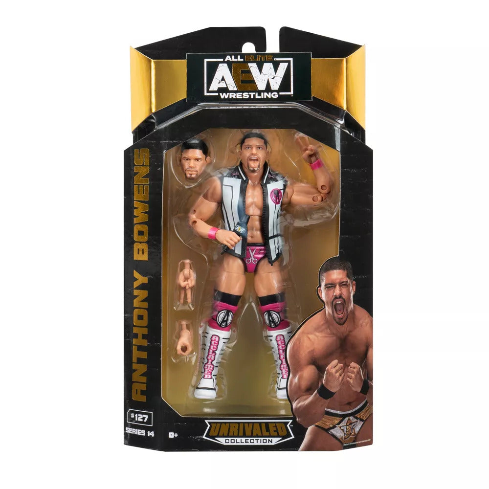 Anthony Bowens - AEW Unrivaled Series 14 Action Figure