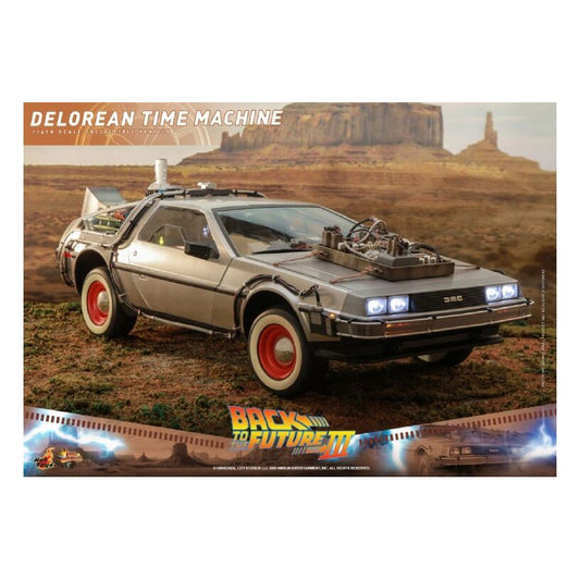 Back To The Future Part Iii – Delorean Time Machine 1:6 Scale Vehicle