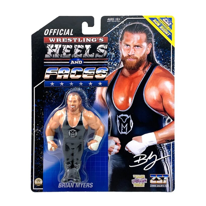 Brian Myers 4.5-Inch Wrestling Heels & Faces Action Figure