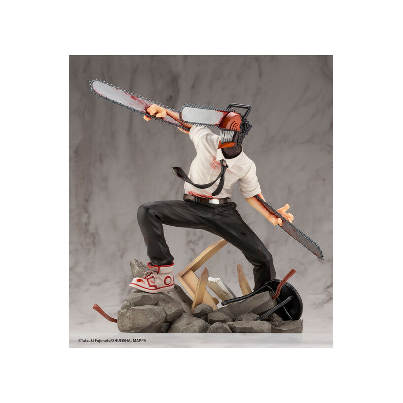 Chainsaw Man: Artfx J Chainsaw Man - 1/8 Pre-Painted Pvc Statue (Kotobukiya)