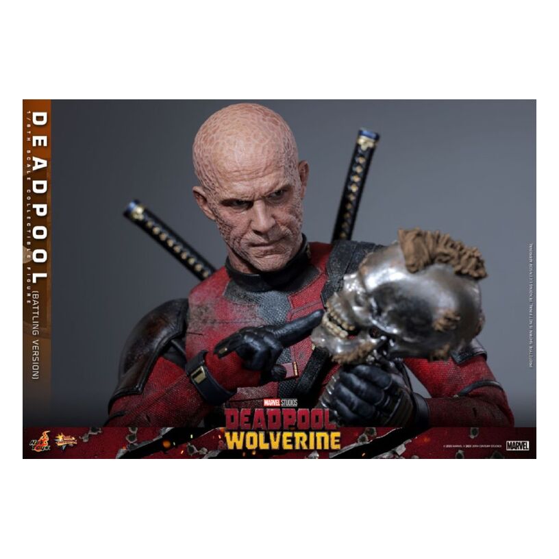 Deadpool & Wolverine – Deadpool (Battling Version) 1:6 Scale Collectable Fig