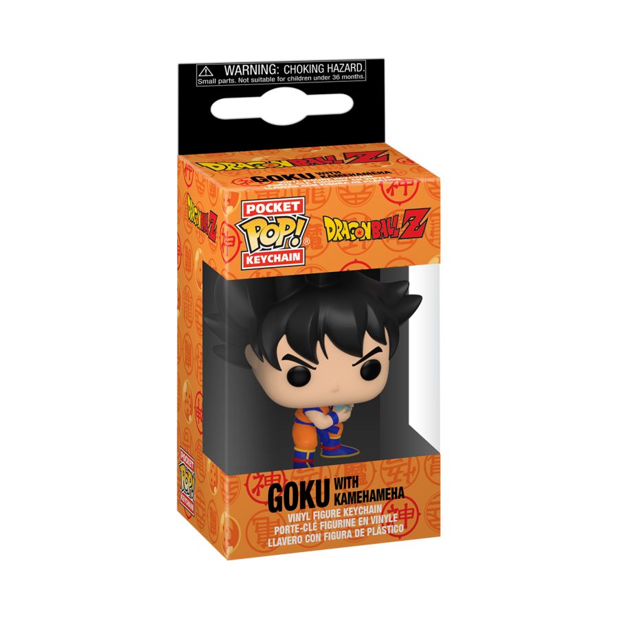 Dragon Ball Z - Goku With Kamehameha Pocket Pop! Keychain