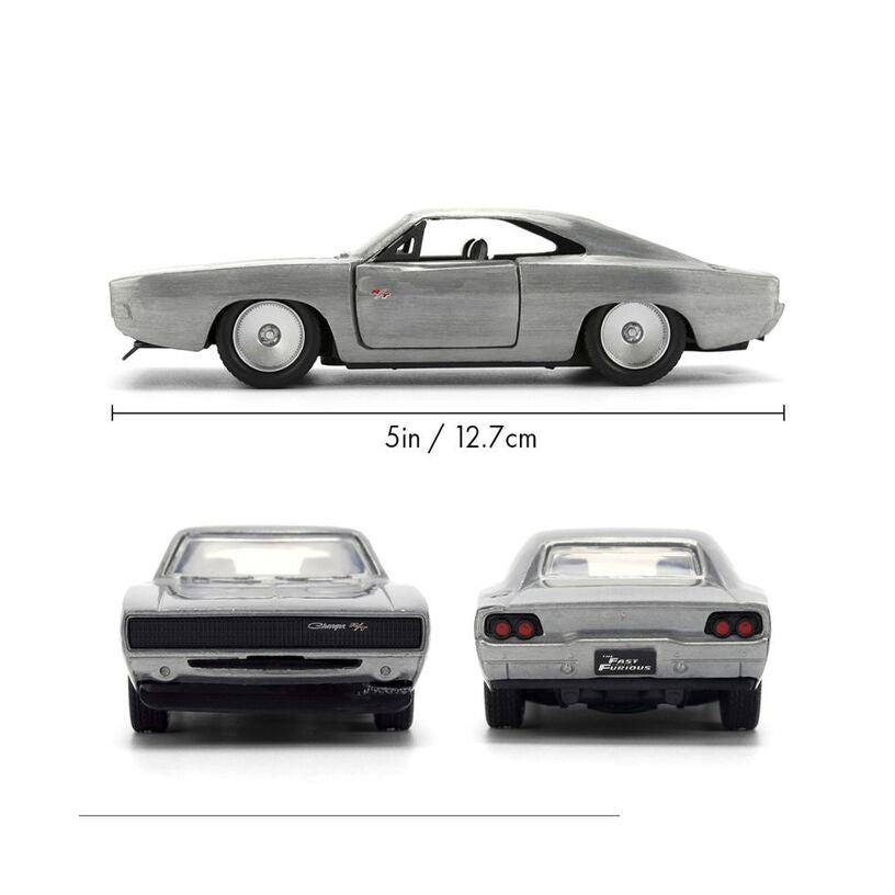 Fast & Furious – Dom’S Dodge Charger (Bare Metal) 1:32 Scale...