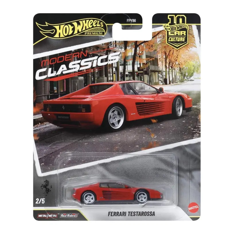 Ferrari Testarossa Fpy86-961S Hot Wheels Car Culture 2/5