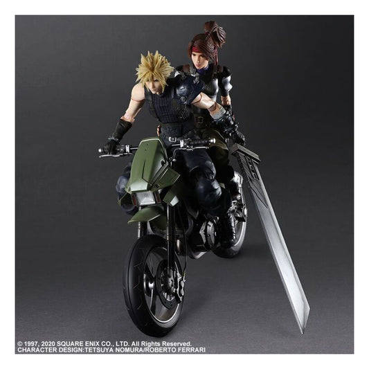 Final Fantasy Vii – Jessie, Cloud & Motorcycle Play Arts