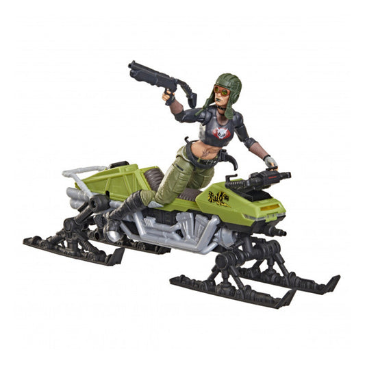 G.I. Joe Classified #194, Zanya And Dreadnok Chameleon (Swamp Skier) Vehicle