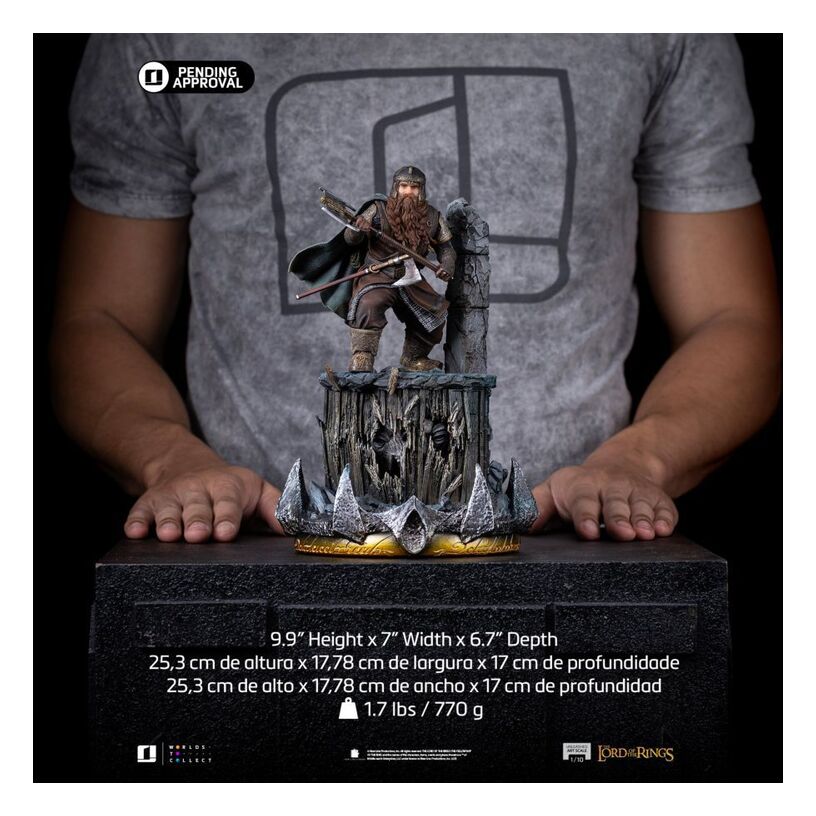 Gimli Unleashed Statue – The Lord Of The Rings