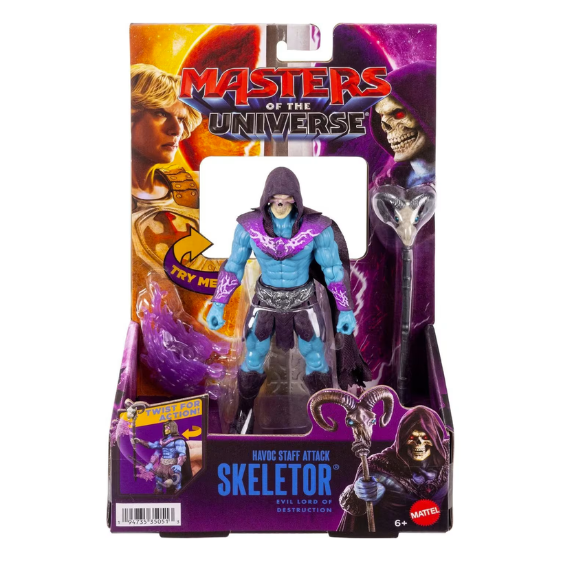 Havoc Staff Attack Skeletor Masters Of The Universe 2026 Kid Feature Wave 1