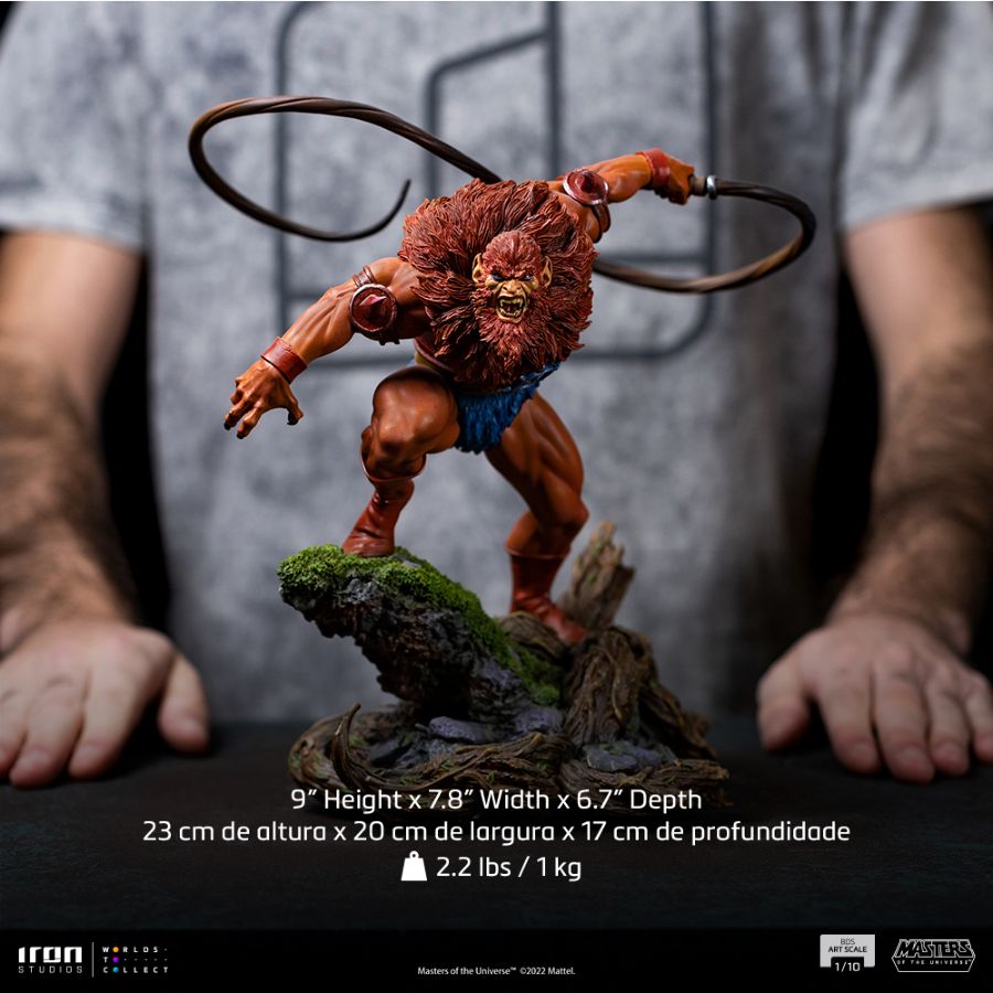 Iron Studios Masters Of The Universe Beast-Man 1:10 Art Scale Statue