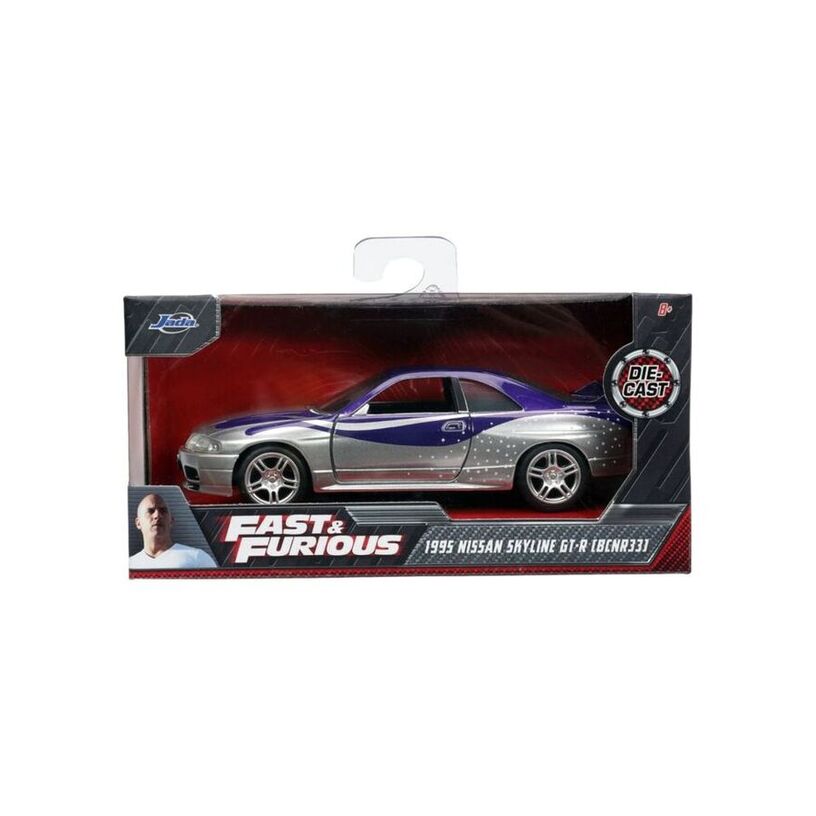 Fast & Furious - 1:32 1995 Nissan Skyline Gt-R R33 Diecast Vehicle