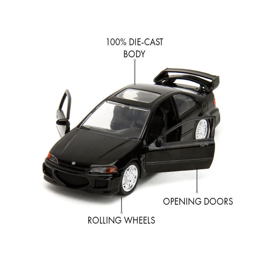 Fast & Furious - Heist Honda Civic Ej1 1:32 Scale Diecast Vehicle