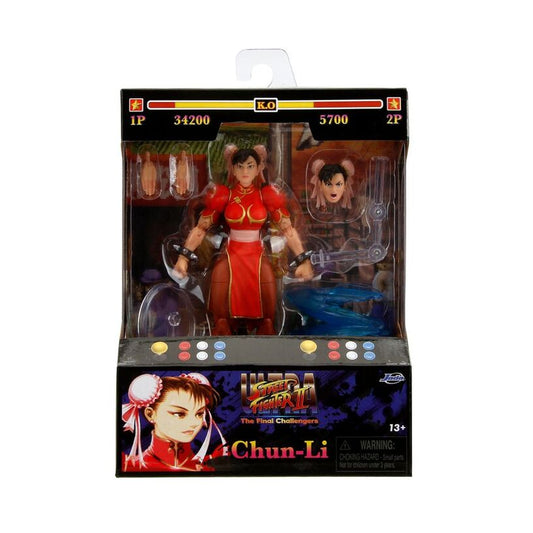 Street Fighter - Chun-Li (Player 2) 6" Action Figure