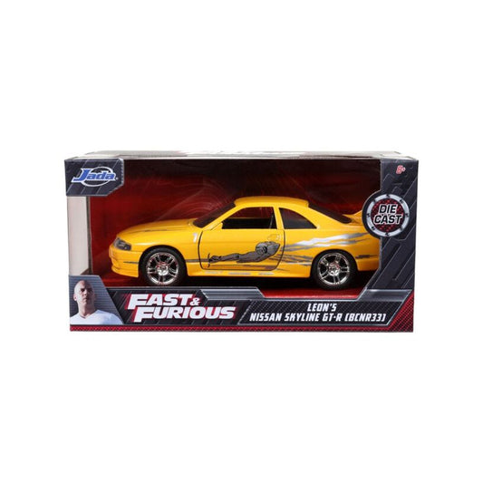 Fast And Furious - 1995 Nissan Skyline Gtr R33 1:32 Scale Hollywood Ride