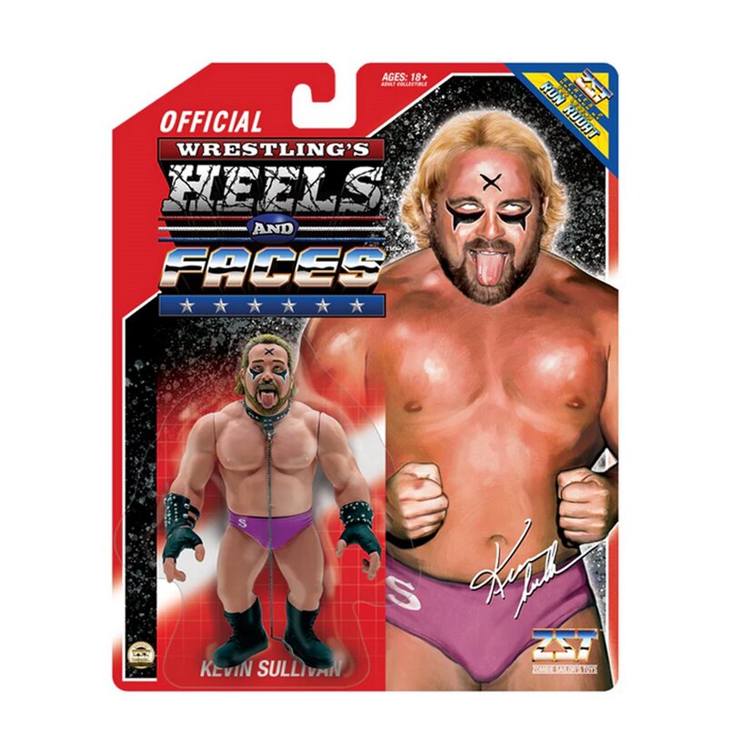 Kevin Sullivan Wrestling Heels & Faces 4.5-Inch Action Figure